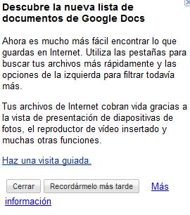 nuevas funciones google docs